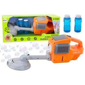   Bubble Machine fűnyíró szegélynyíró két folyadék narancssárga