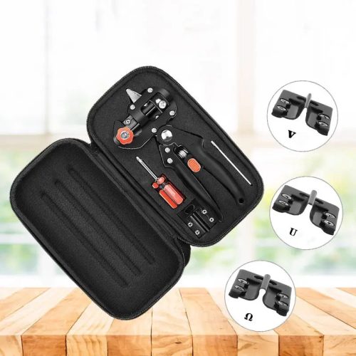 Fa sarjadó oltó metszőolló készlet tokkal