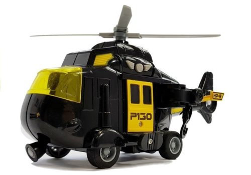 Akkumulátoros mentőhelikopter 1:20 méretarányban, hangjelzéssel