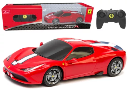 Ferrari 458 Speciale távirányítós sportautó piros 1:24