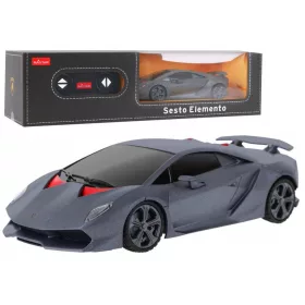   RC sportautó távirányítós Lamborghini Sesto Elemento szürke 1:24