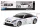 BMW M3 GT2 sportautó távirányítós autó fehér 1:24