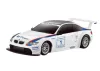 BMW M3 GT2 sportautó távirányítós autó fehér 1:24