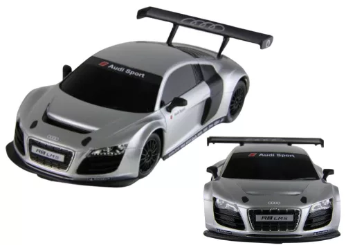 AUDI R8 LMS Ezüst 1:24 Távirányítású sportautó