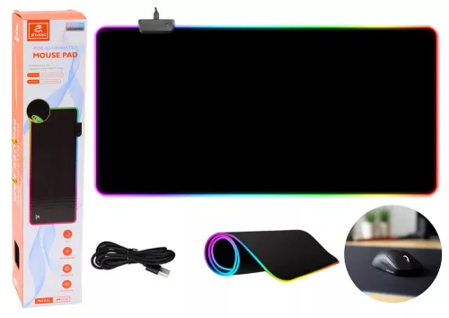 Billentyűzet Egérpad LED Világítással 30x80cm