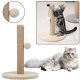Macska Kaparóoszlop Kaparótorony Világosbarna 40 cm x 30 cm
