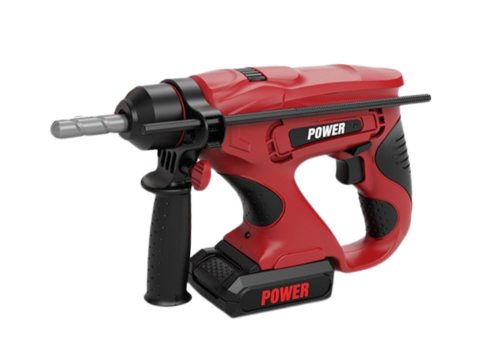 Barkács fúró piros akkumulátoros fúró