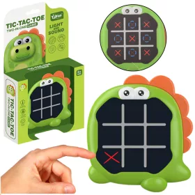   Elektronikus játék 3 az 1-ben Amőba Memória Zöld Dinoszaurusz
