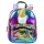 Gyerek hátizsák Unikornis Szarvval Mozgó Konfetti Szivárvány 25cm 4.5L