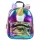 Gyerek hátizsák Unikornis Szarvval Mozgó Konfetti Szivárvány 25cm 4.5L