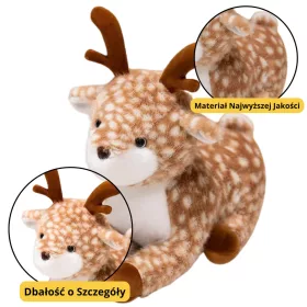 Plüssjáték Sárgabarna Pöttyös 23cm