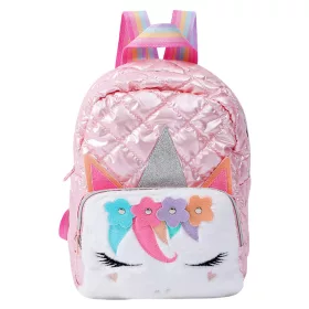 Steppelt Iskolai Hátizsák Unikornis Rózsaszín 32cm