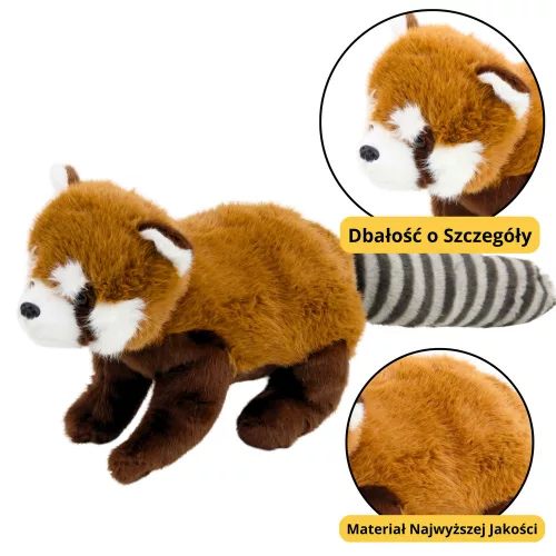 Plüssjáték Vörös Panda Ölelnivaló Játék 45cm