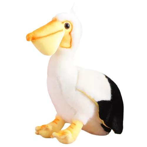 Plüss Pelikán Madár Plüss Játék Kabala Ölelnivaló Játék 24cm