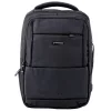 City Business hátizsák, USB mellkaspánttal, fekete, 26L, 45cm