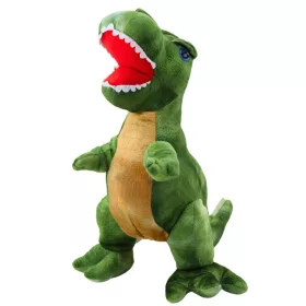 Plüss Játék Dinoszaurusz Texturált Bőrrel Zöld 45cm