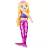 Plüss Sellő Flitteres Farokkal, Lila, 48cm