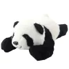 Plüss Kabala Ölelnivaló Játék Fekvő Panda Fekete-Fehér 30cm