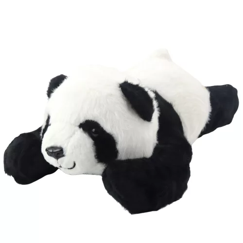 Plüss Kabala Ölelnivaló Játék Fekvő Panda Fekete-Fehér 30cm