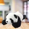 Plüss Kabala Ölelnivaló Játék Fekvő Panda Fekete-Fehér 30cm