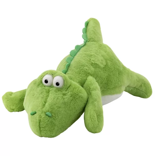 Plüssjáték Krokodil Ölelnivaló Játék Világoszöld 42cm