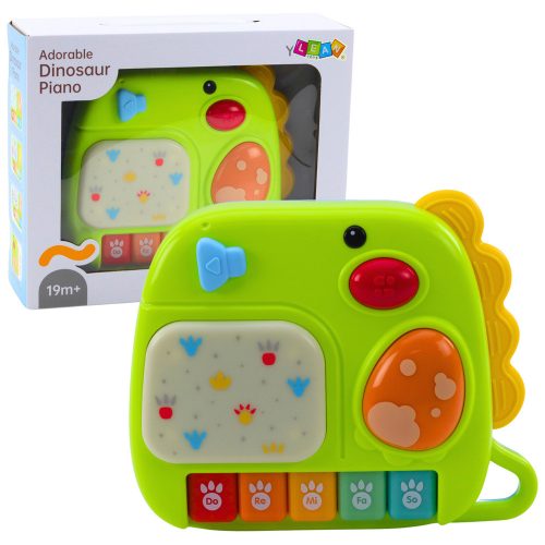 Interaktív zongora kisgyermekeknek Zöld dinoszaurusz