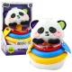 Szenzoros Játék Tumbler Panda Piramis Ringató Rágókák Csörgő