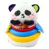 Szenzoros Játék Tumbler Panda Piramis Ringató Rágókák Csörgő