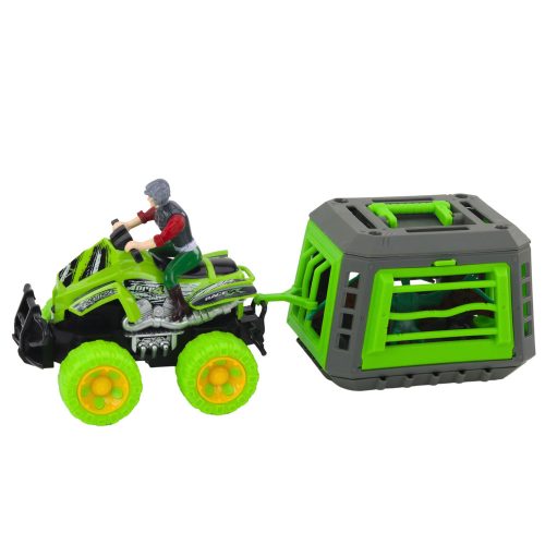 Quad szett sofőrrel és pterodaktil dinoszaurusz ketreccel