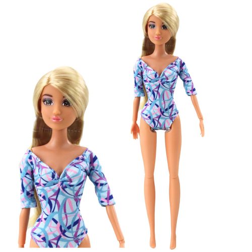 Anlily balerina baba mozgatható végtagokkal, kiegészítőkkel, cipővel, táskával, kulacssal és pohárral