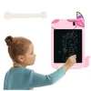 Tablă de scris LCD, tablă de desen, unicorn, stilou roz