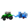 Nagy mezőgazdasági traktor szett mobil tárcsás boronával