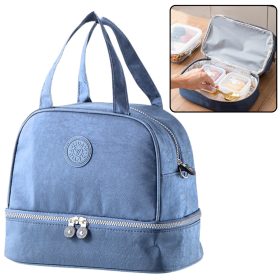 Hőszigetelt Uzsonnástáska Állítható Pánttal Kék 27cm