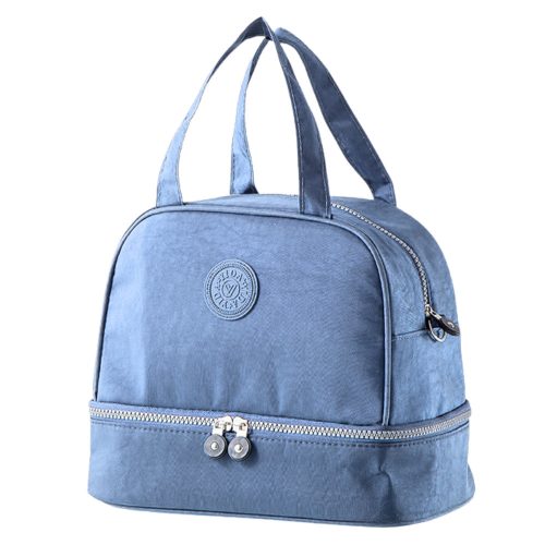 Hőszigetelt Uzsonnástáska Állítható Pánttal Kék 27cm