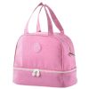 Hőszigetelt Uzsonnástáska Állítható Pánttal Rózsaszín 27cm