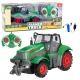 Távirányítású mezőgazdasági traktor RC zöld 1:24