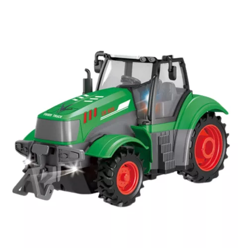 Távirányítású mezőgazdasági traktor RC zöld 1:24