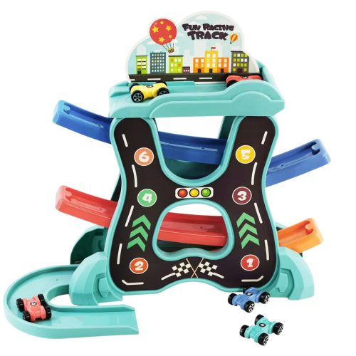 Oktatókészlet Autópálya Csúszda Három Szinttel