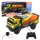 Távirányítós teherautó RC távirányító hangok sárga
