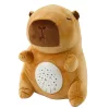 Plüss Capybara plüssjáték csillagprojektor altatódalok hangjai barna