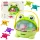 Jumping Frogs Arcade játék 15 békatartóval, zöld