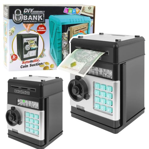 Biztonságos barkács malacpersely összeszereléséhez elektronikus malacpersely PIN-hangok