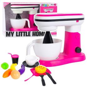   Konyhai robot turmixgép játék gyerekeknek kiegészítők gyümölcs rózsaszín