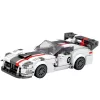VIPER Sportautó Fehér és Piros Építőkockák 379 db.