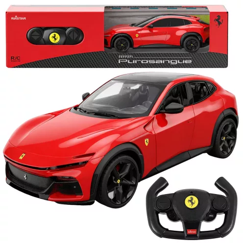 Ferrari Purosangue távirányítós autó piros Rastar 1:24