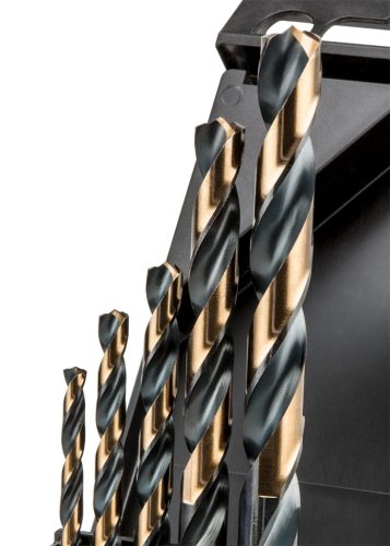 HSS-CNC fémfúrófejek, 124°, "Pro-Tec", 4,0 - 10 mm, 5 darabos készlet