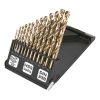 HSS-Co fémfúrófejek 1,5-6,5 mm, 13 darabos készlet