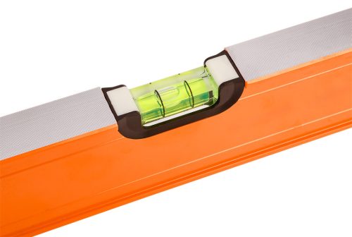 S 400 alumínium vízmérték, 3 libella, 2 fogantyú, 80 cm