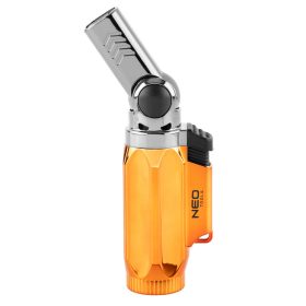   Mikro gázégő piezo gyújtással, 360 fok, lángszabályozás, 3 g űrtartalom