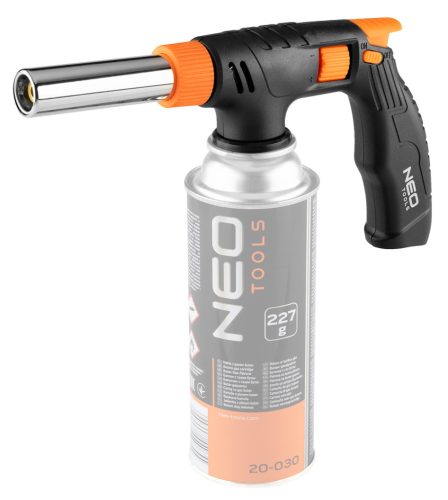 Piezo gázégő, 360 fokos feltekeréssel és lángszabályozással